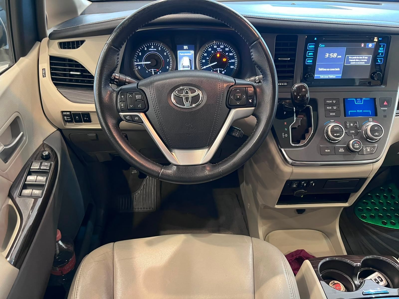 2017 Toyota Sienna 3.5 Xle Piel At